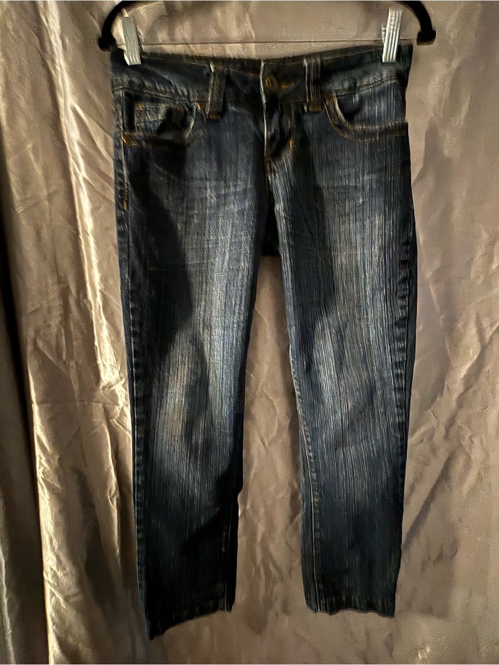 Y2K Bongo Vintage Cropped Skinny Jeans Size 7